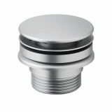 Cutout image of Crosswater 3ONE6 Stainless Steel Basin Click-Clack Waste